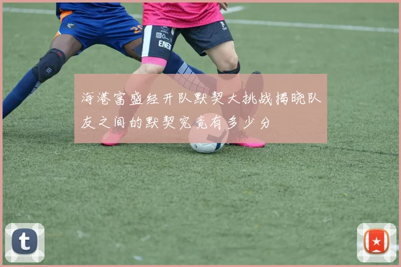 海港富盛经开队默契大挑战揭晓队友之间的默契究竟有多少分